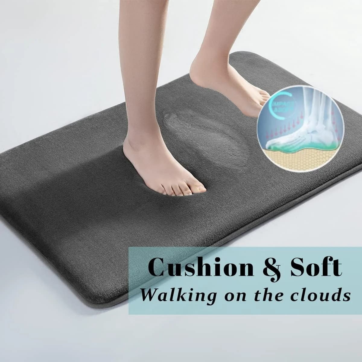 Super Absorbent Anti Slip Bathroom Mat