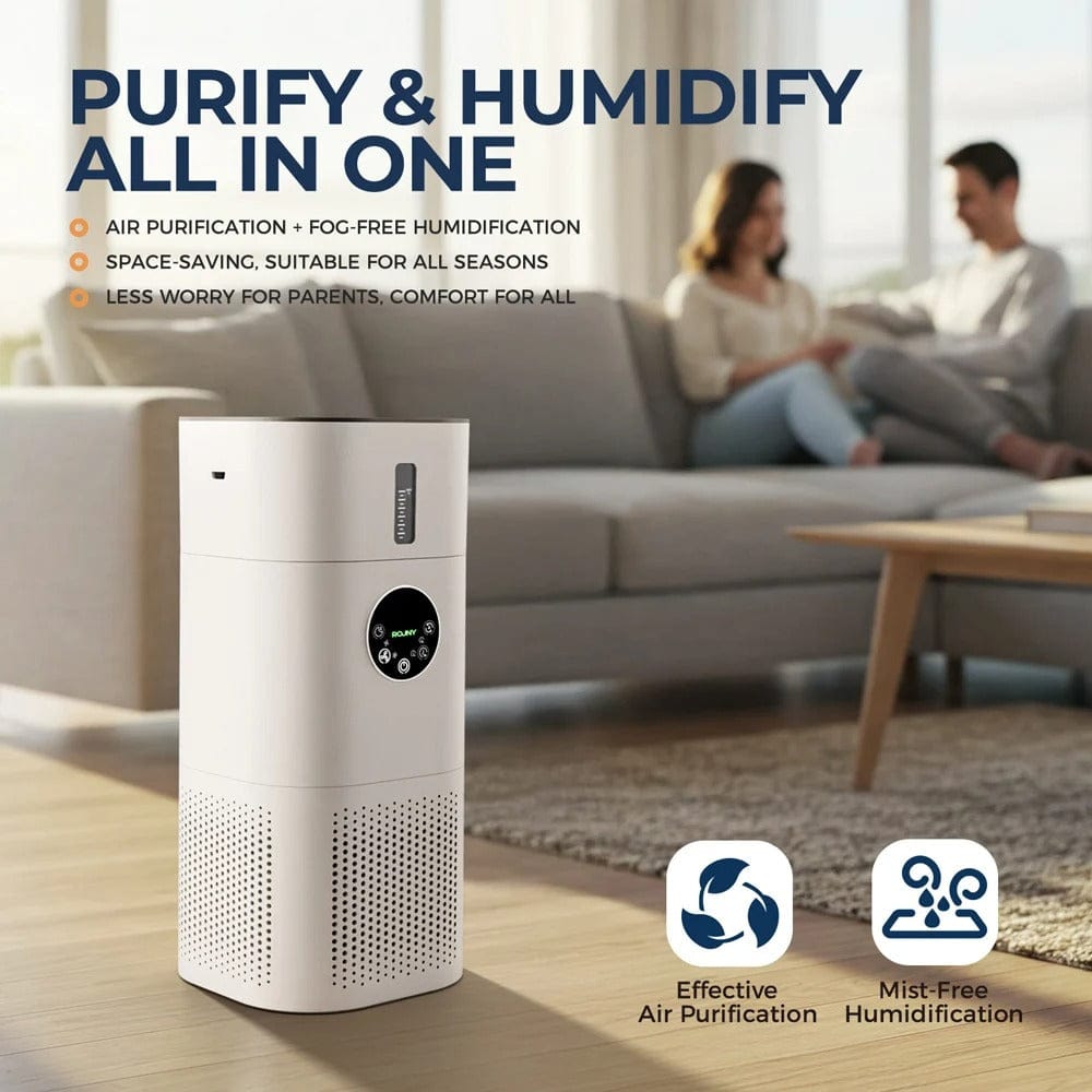 2-in-1 Hepa Air Purifier and Humidifier for Home