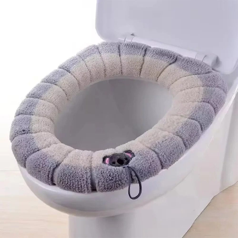 CozySeat Winter Plush Toilet Seat Cover Mat