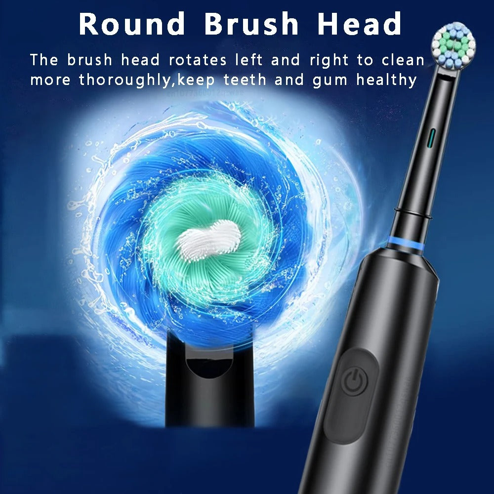Rotary Electric Toothbrush with Timer