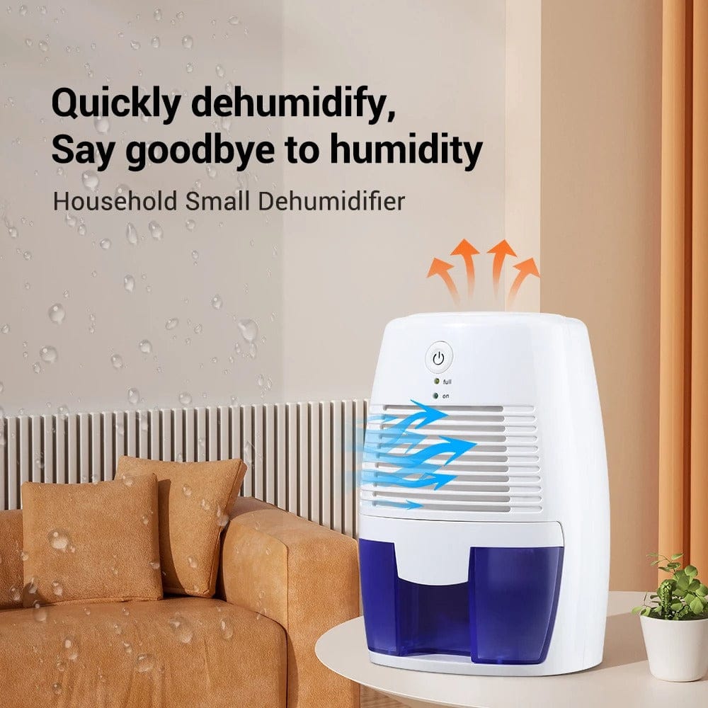 Mini Quiet Home Dehumidifier for Bedroom and Bathroom Use