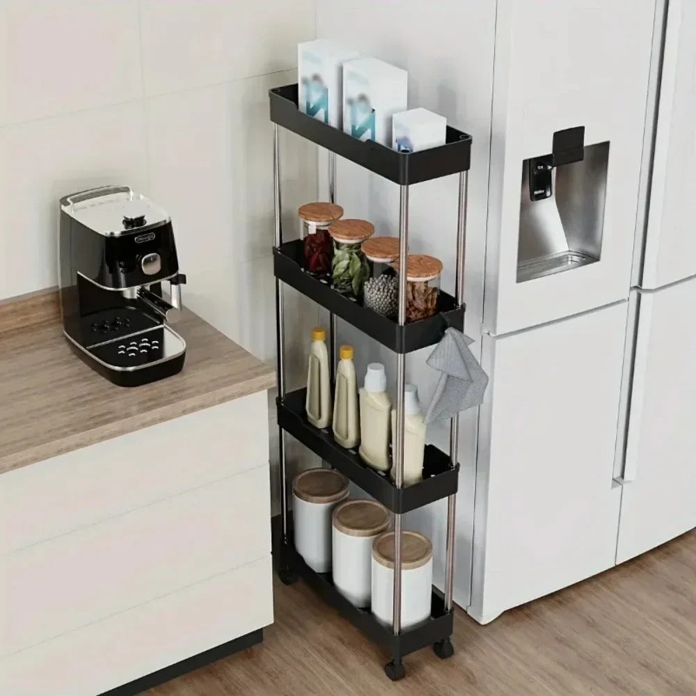 Push Trolley Multi-Layer Storage