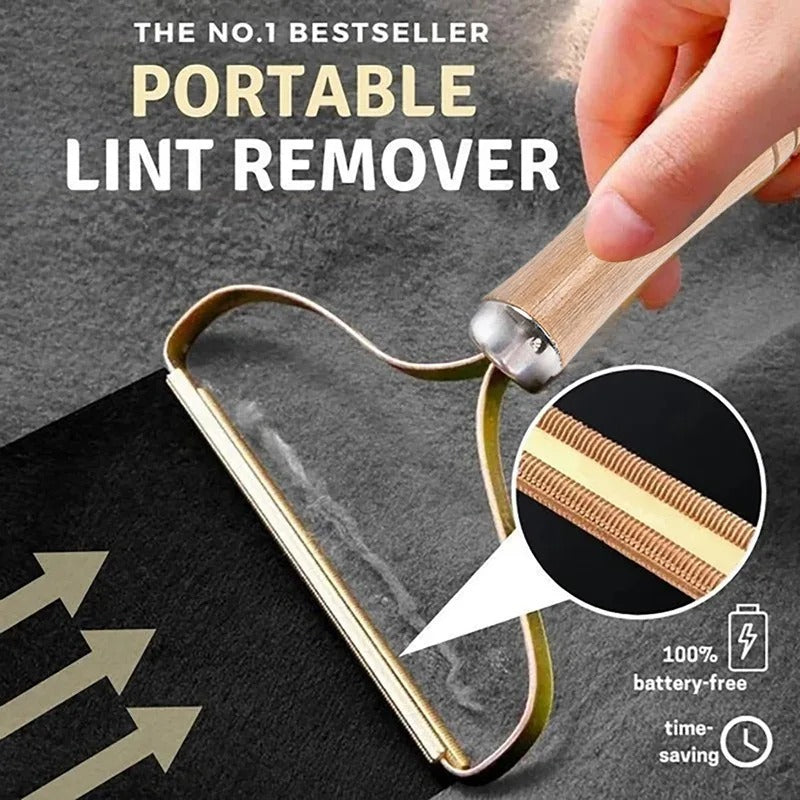 Portable Lint Remover & Pet Hair Brush