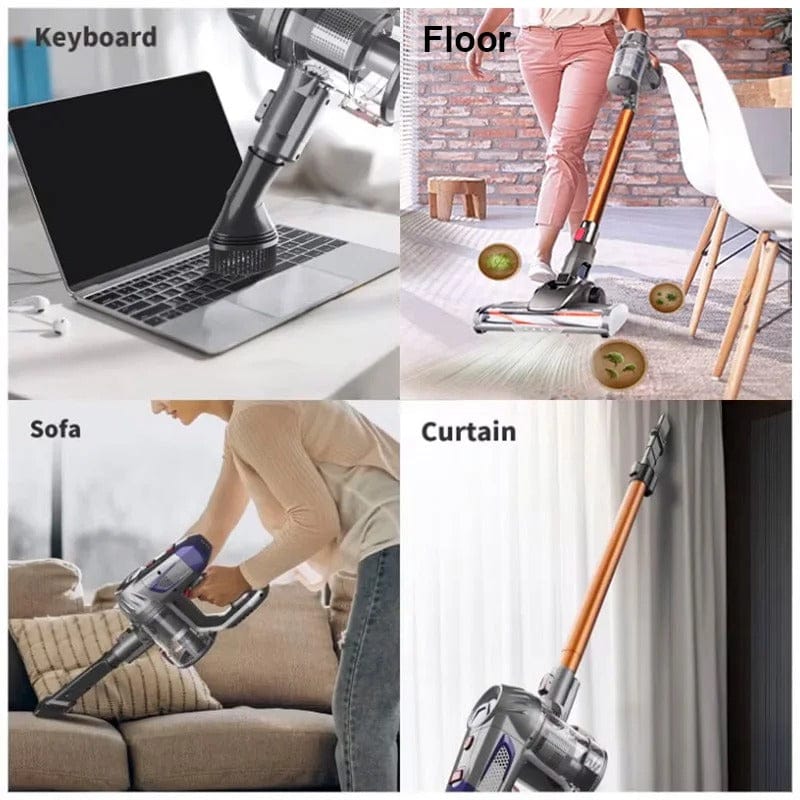 Cordless 20kPa Handheld Vacuum Cleaner Powerful Wireless Stick for Home