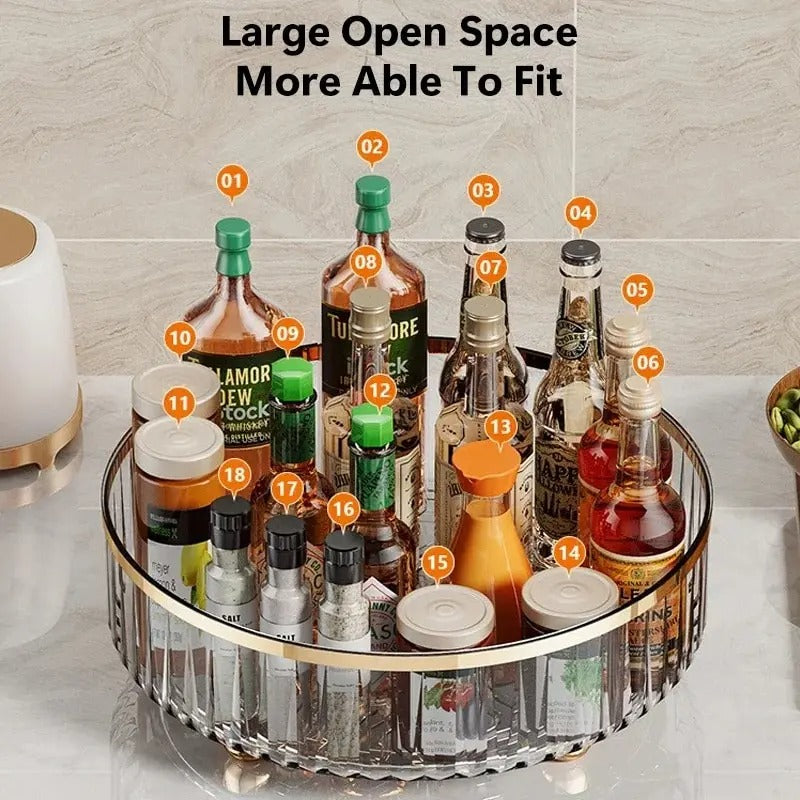 EasySpin Rotating Organizer Tray
