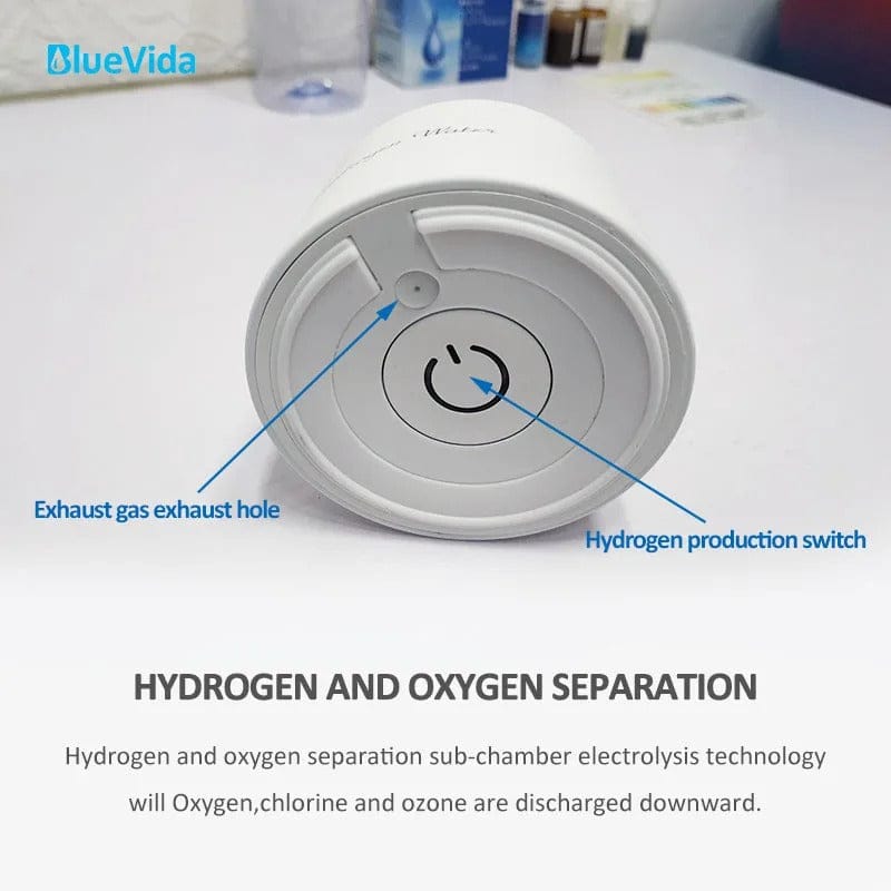 Portable Hydrogen Water Generator Bottle with 3000mAh Battery