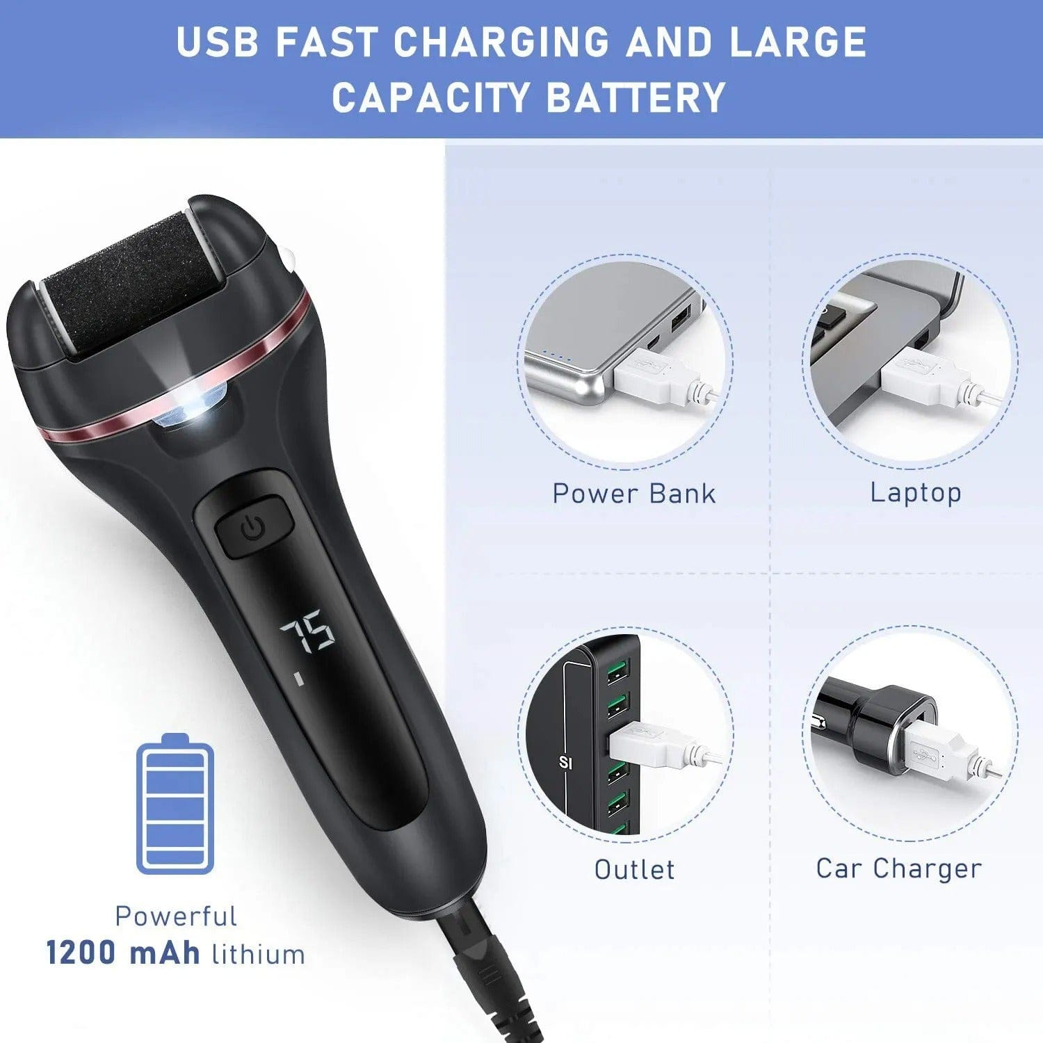 SmoothFeet Electric Pedicure Tool