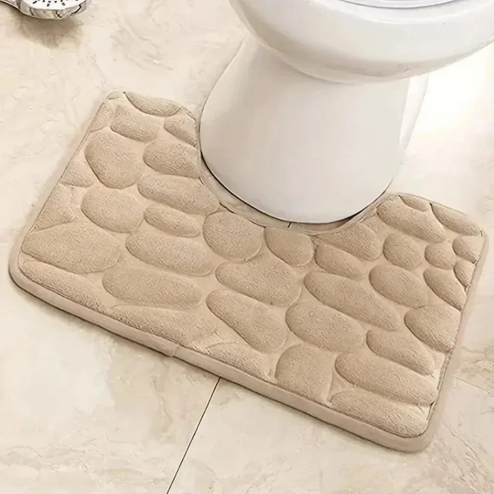 U-Shaped Toilet Mat