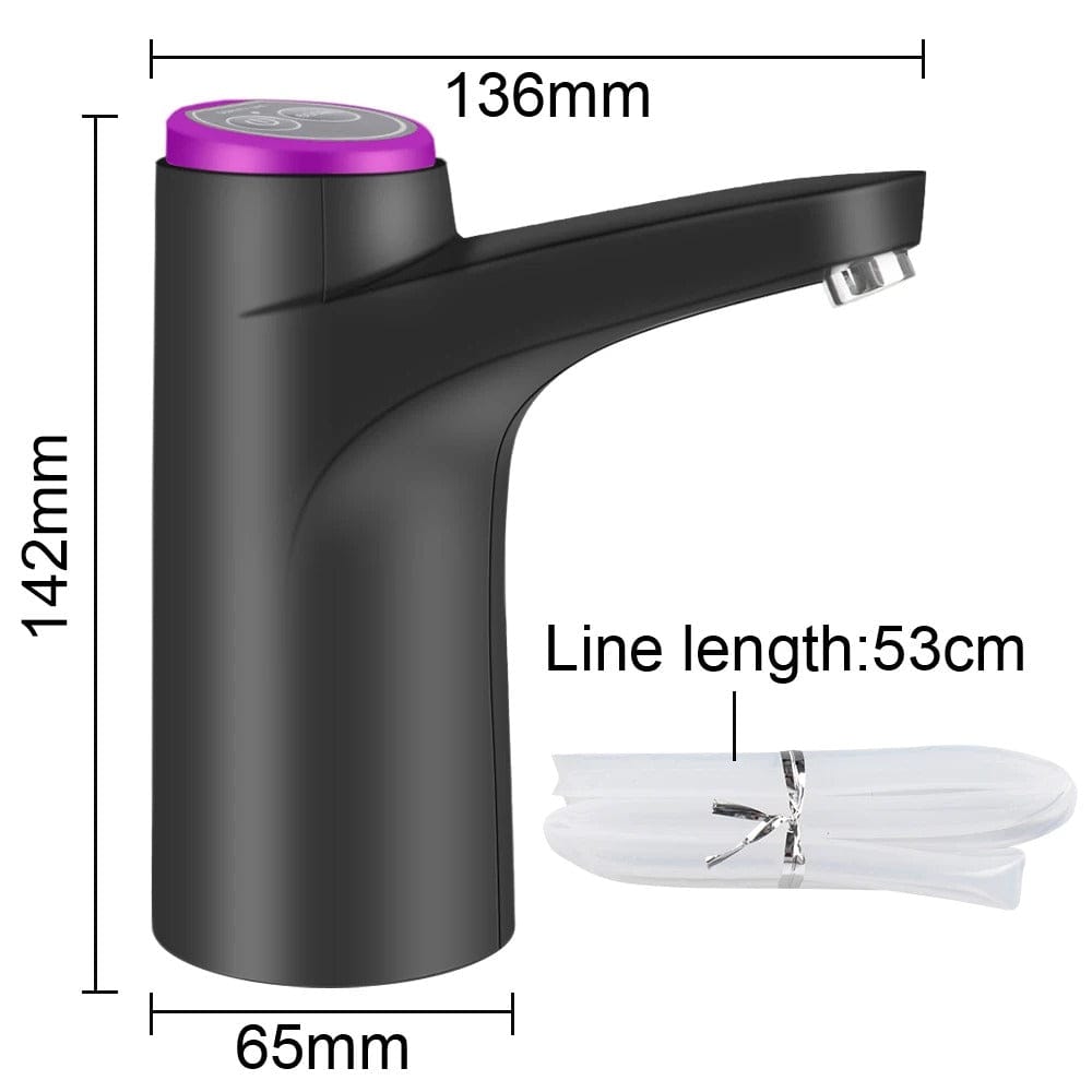 HydroFlow Electric Water Pump with USB Rechargeable Touch Control