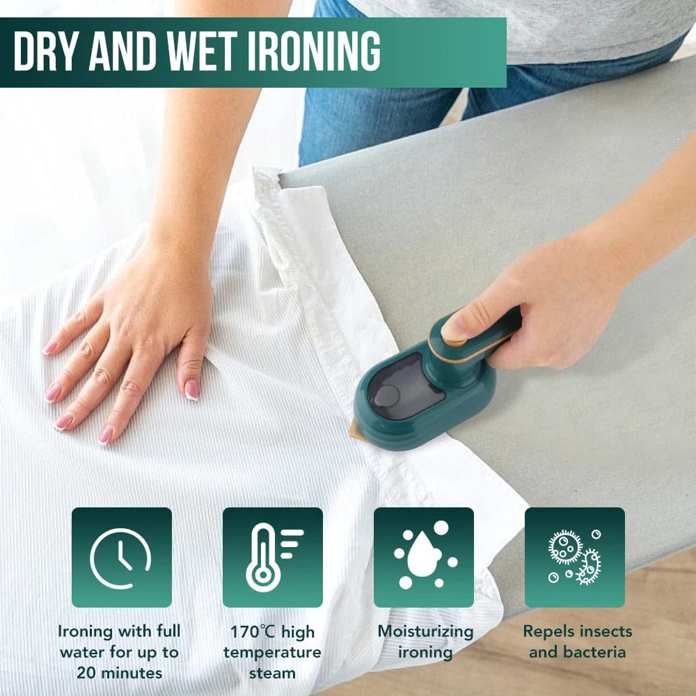 Mini Portable Garment Steamer Handheld Travel Clothes Iron