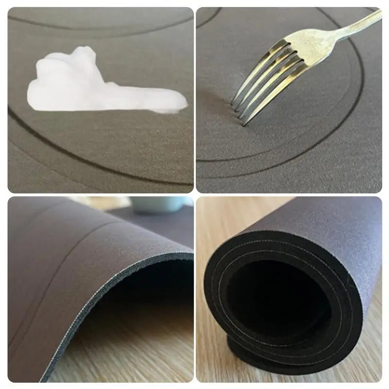 Indoor Diatomite Stone Bath Mat – Soft, Quick Dry & Absorbent