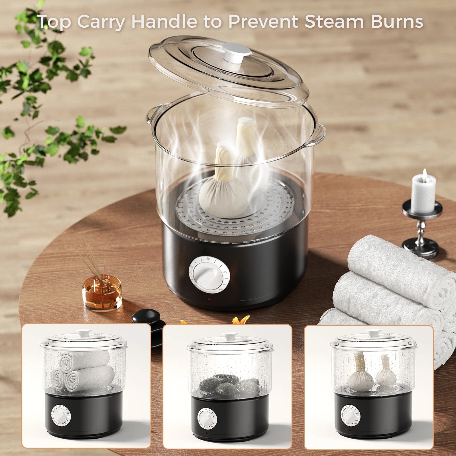 Quick Heating Towel Steamer and Spa Hot Towel Warmer
