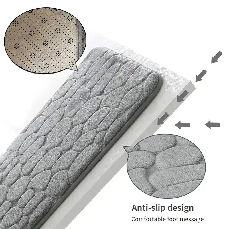 CozyStone Memory Foam Non-Slip Carpet Mat