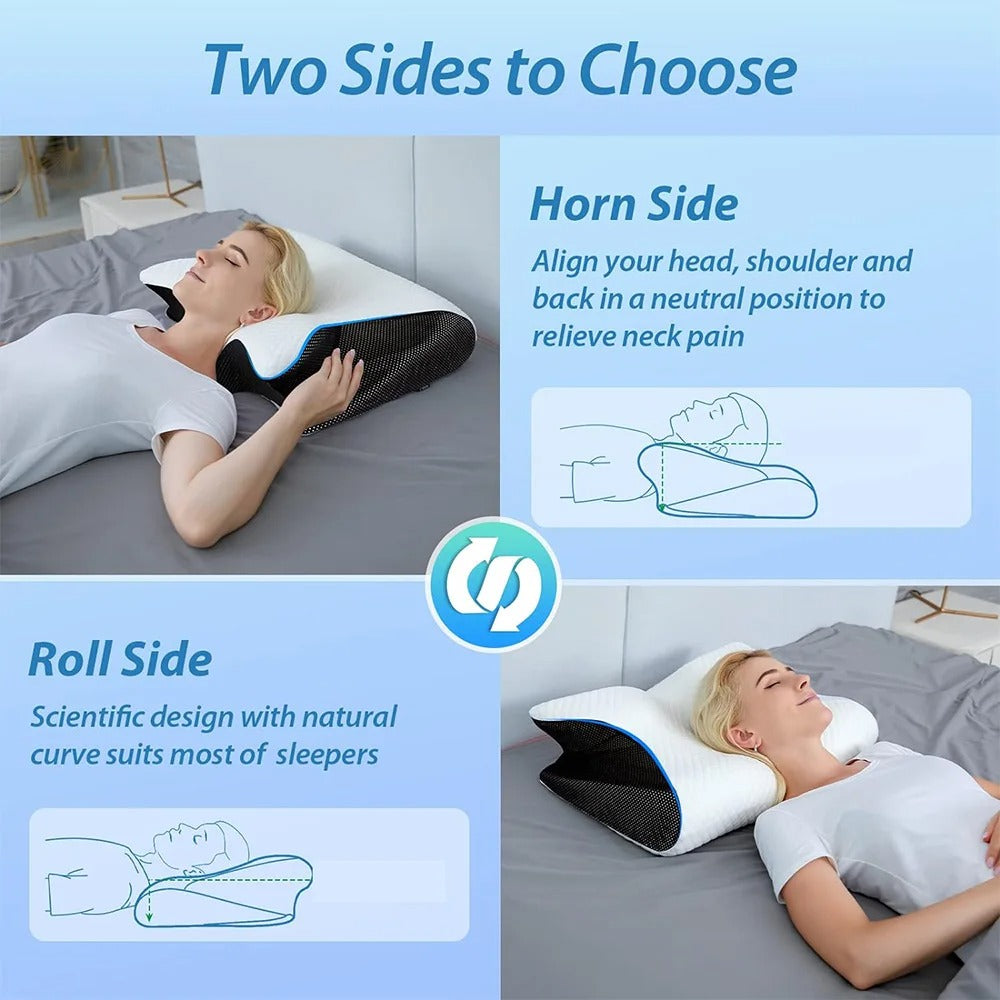 Butterfly Neck Support Memory Pillow