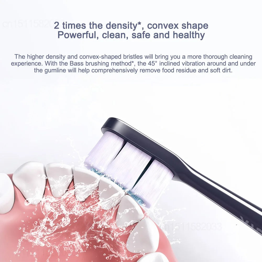 Smart Sonic Electric Toothbrush with Ultrasonic Whitening Technology