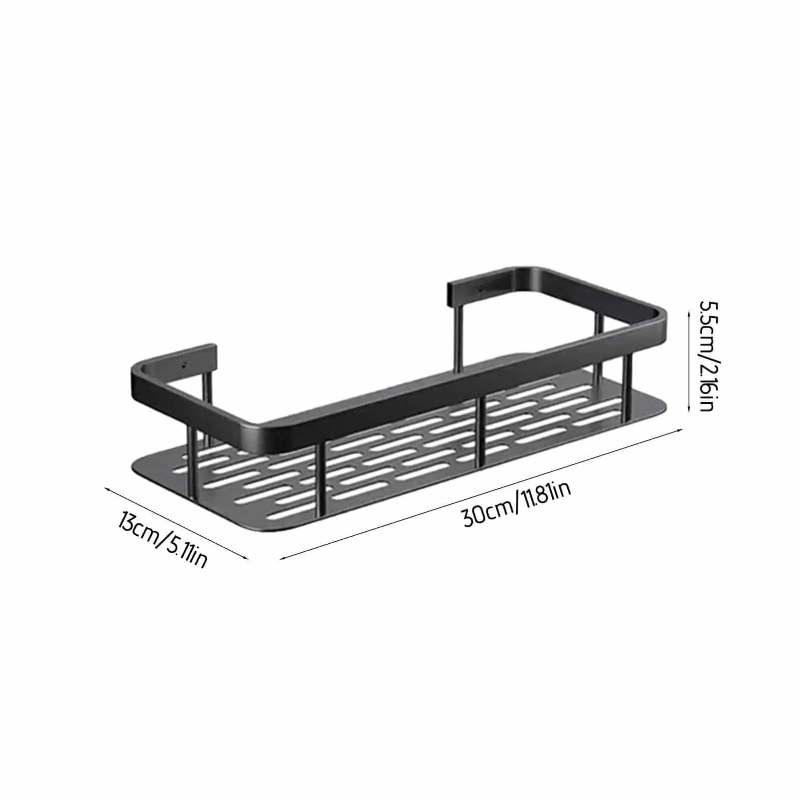 Punch-Free Wall Mounted Shelf