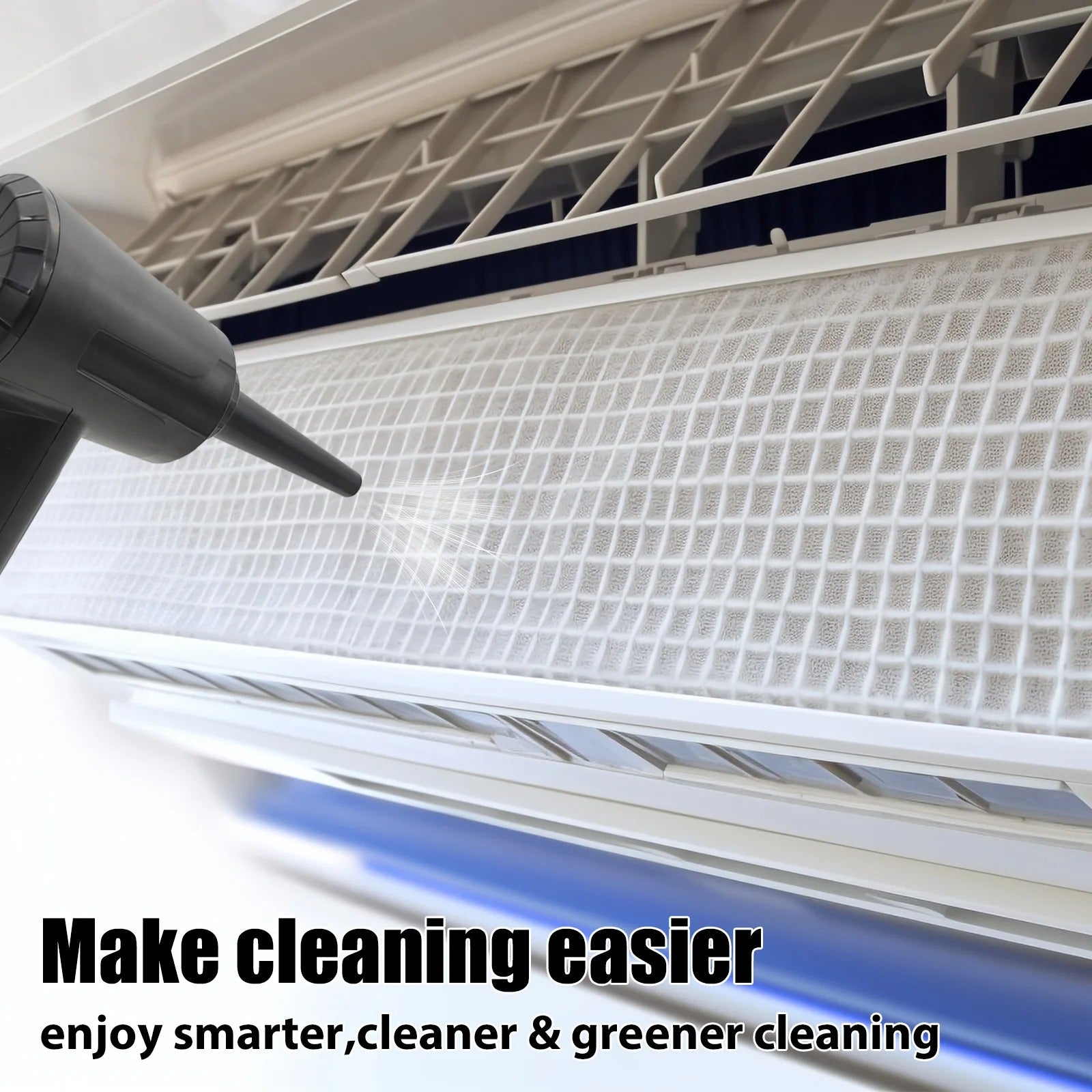 50000RPM Cordless Air Duster with LED Light for Cleaning