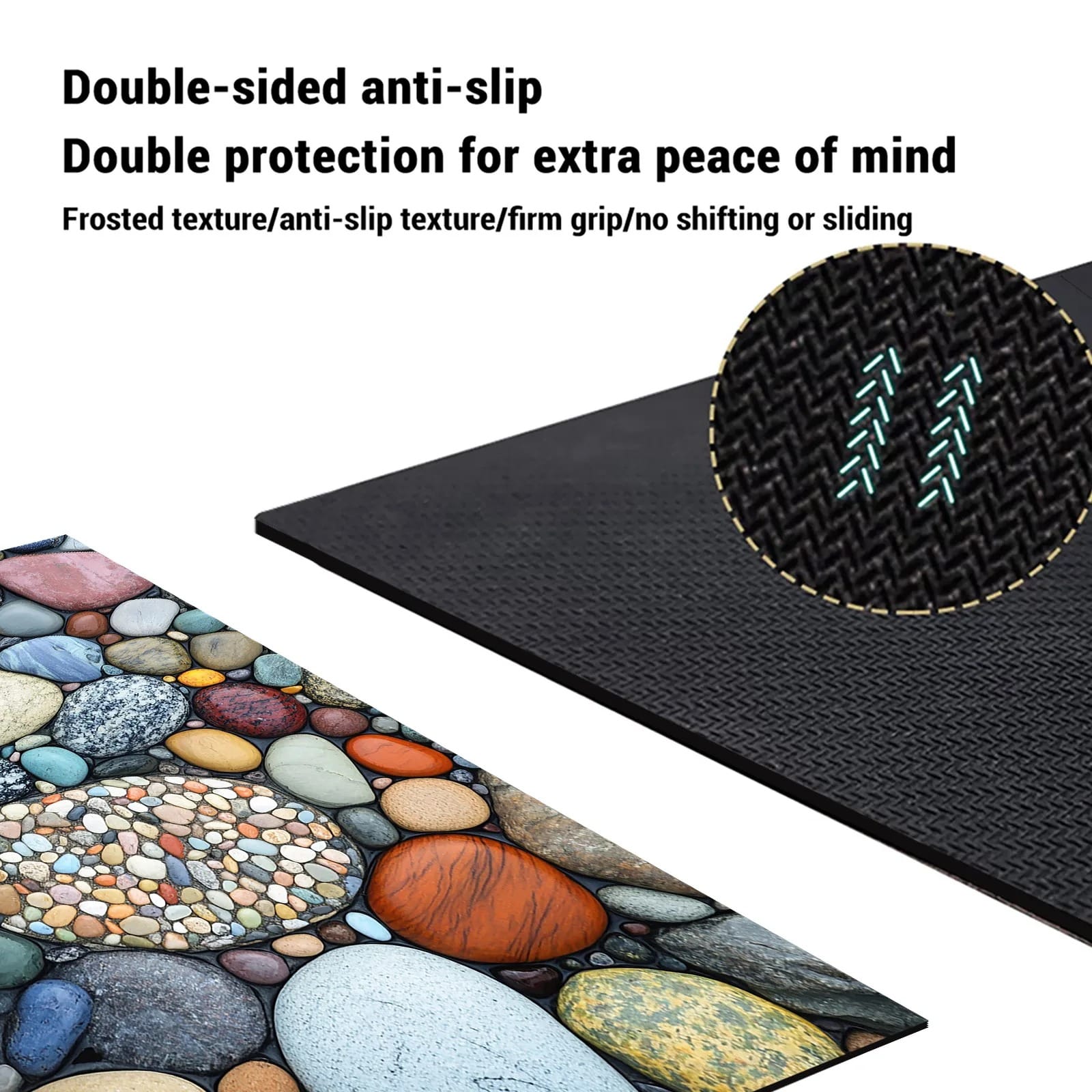 Stone Design Diatomite Bathroom Mat