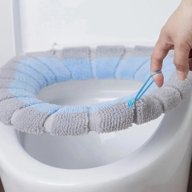 CozySeat Winter Plush Toilet Seat Cover Mat