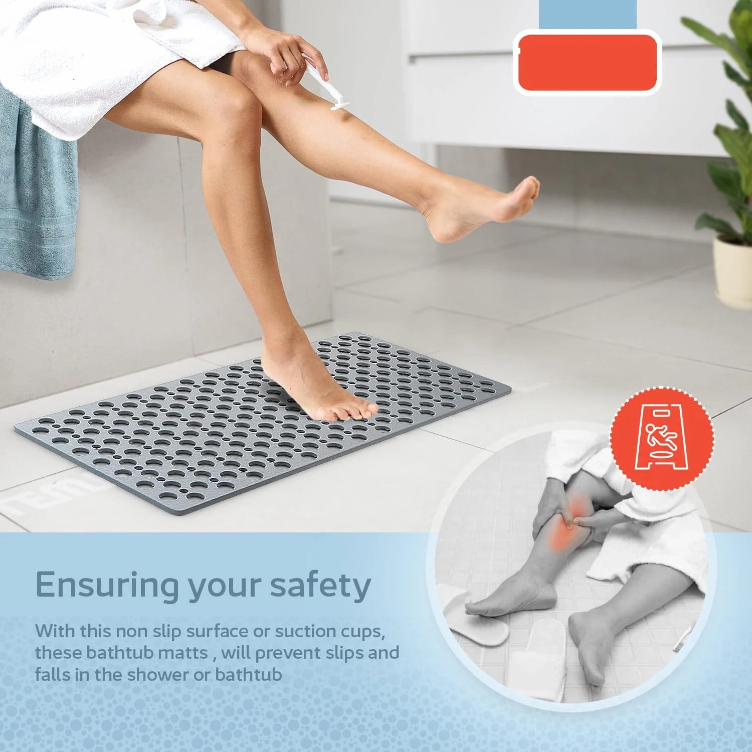 Non-Slip Bath & Shower Mat