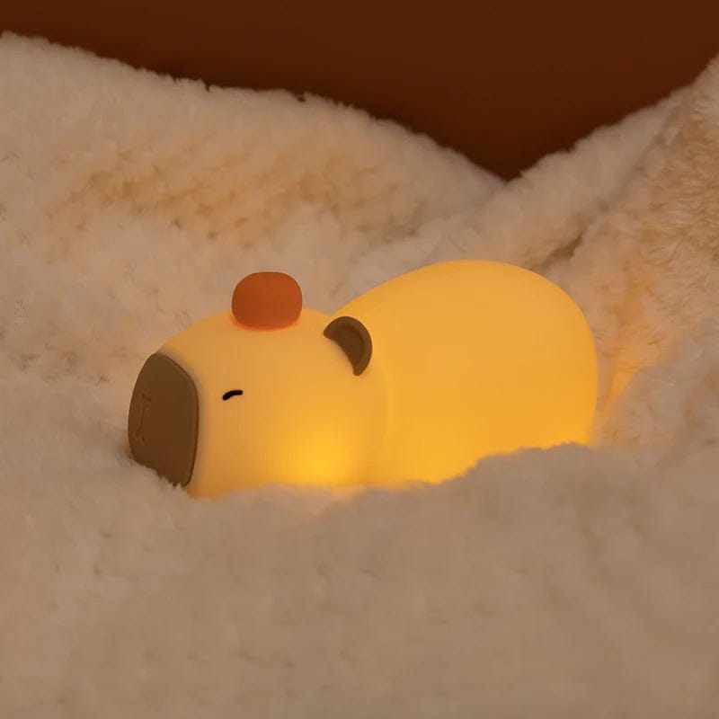 Capybara Glow Silicone Night Light