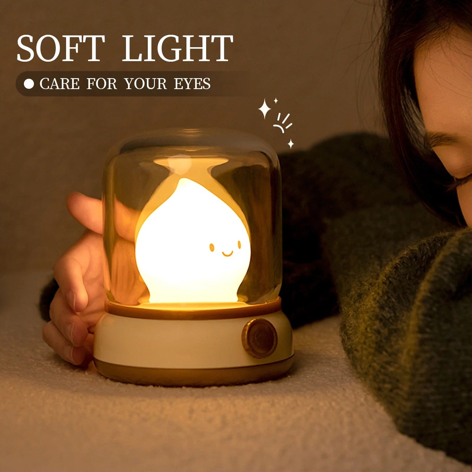 CuteGlow Mini LED Night Lamp