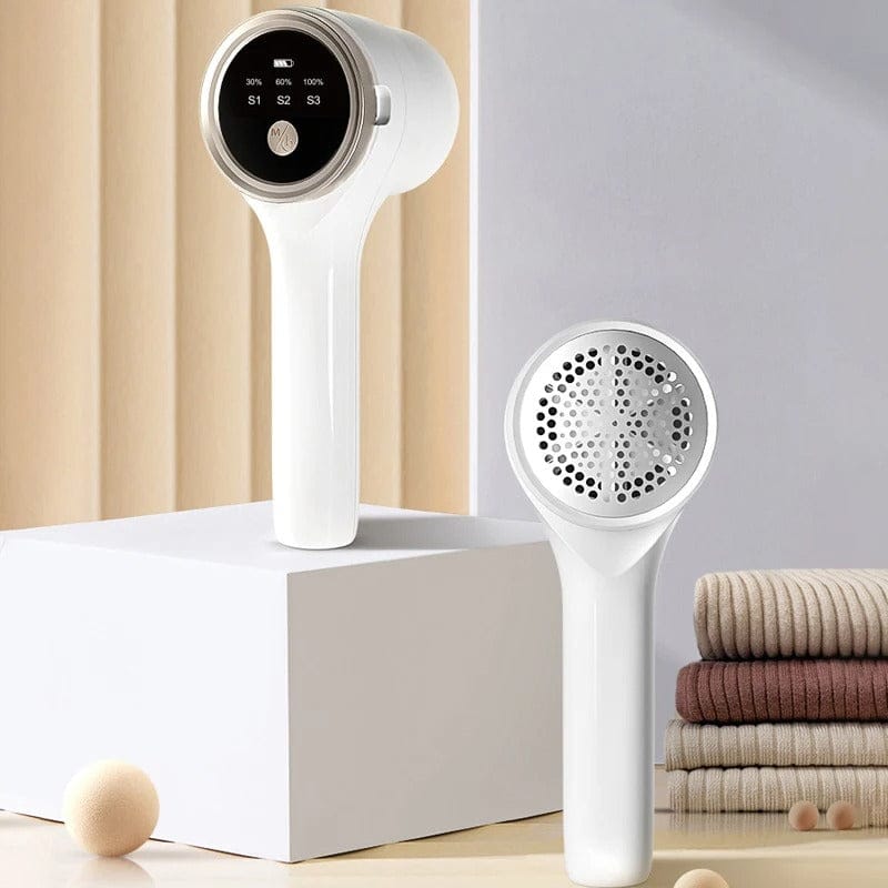 Portable Electric Lint Remover Rechargeable Fabric Shaver with Display