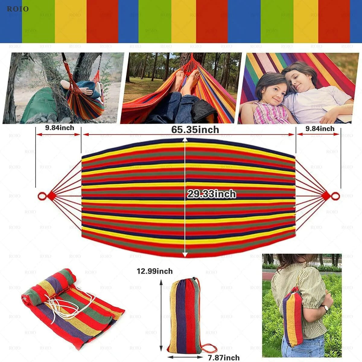 Home Hammock with Carry Bag