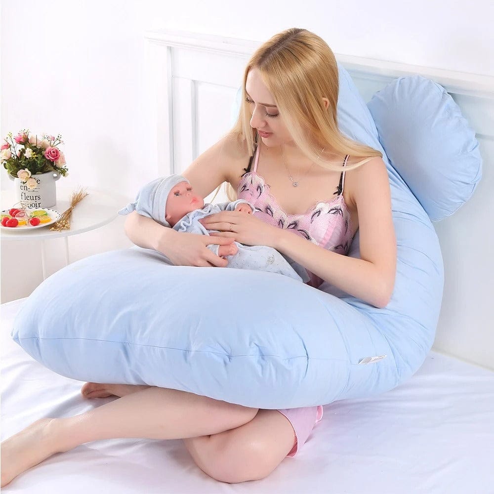 MaternityEase Full-Body Pregnancy Pillow – 130x70cm
