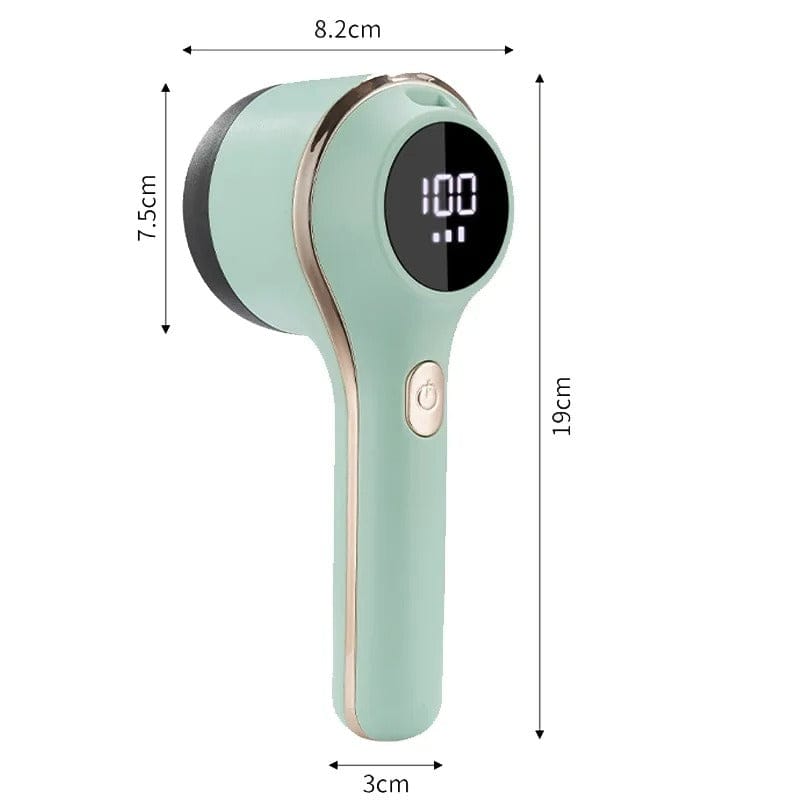 Electric Fabric Shaver Rechargeable Lint Remover with LED Display