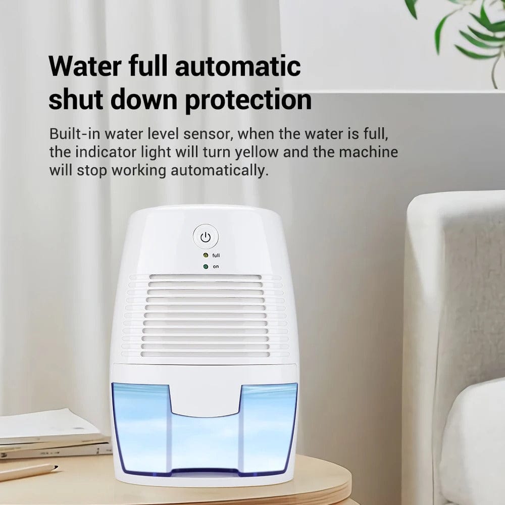 Mini Quiet Home Dehumidifier for Bedroom and Bathroom Use