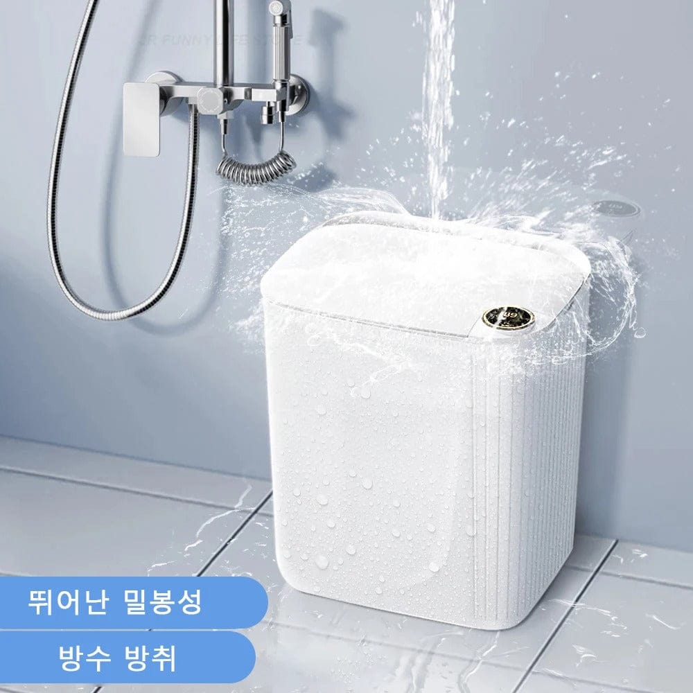 20L Smart Sensor Trash Can with Type-C Recharge & Display