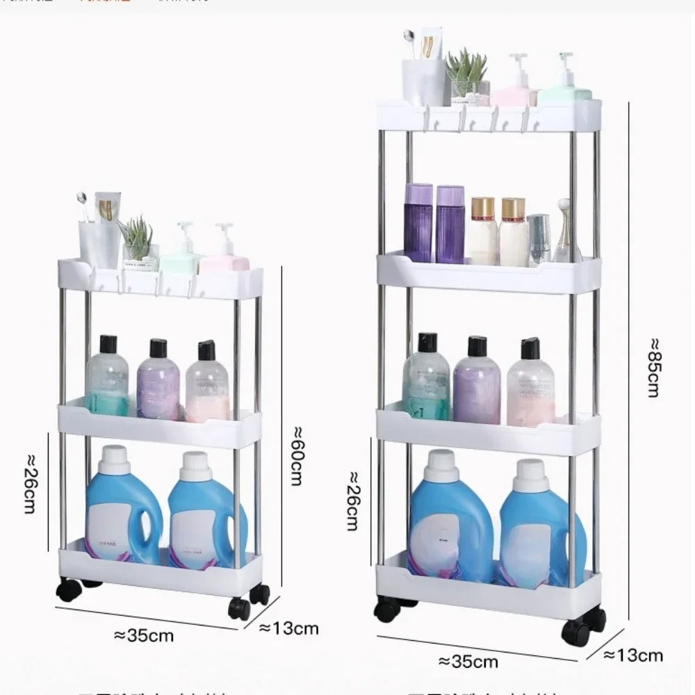 Push Trolley Multi-Layer Storage
