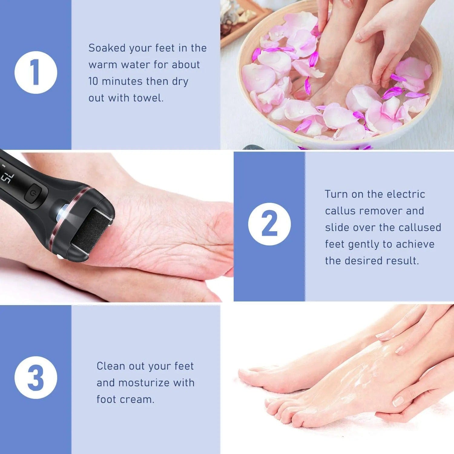 SmoothFeet Electric Pedicure Tool