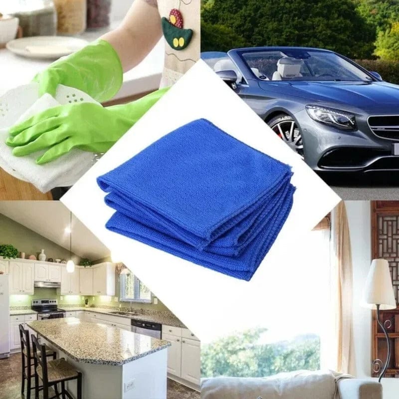 20Pcs Microfiber Towels for Car & Home Cleaning