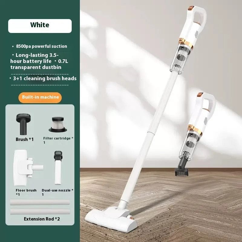 6500Pa Wireless Car Vacuum Cleaner – Portable Powerful Handheld Device