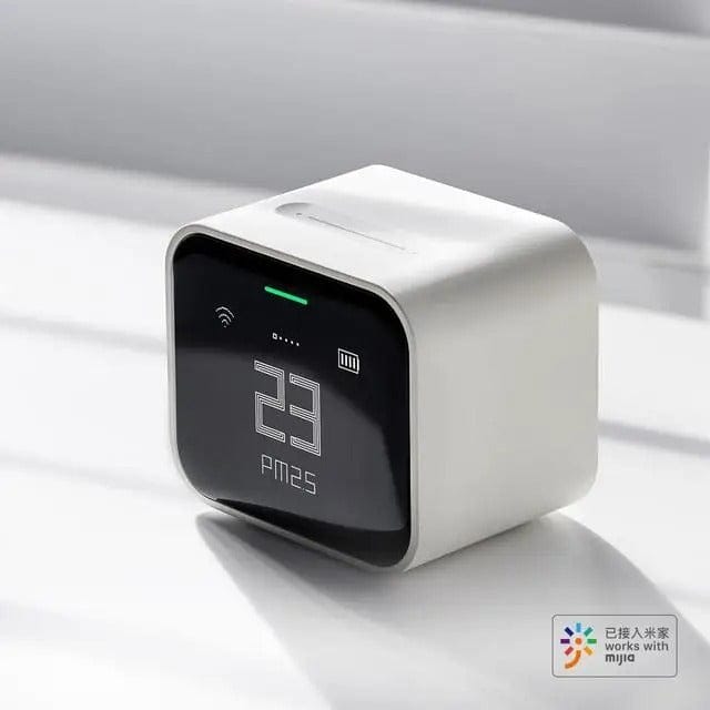 Smart Air Detector Lite with CO₂ and PM2.5 Sensor Display