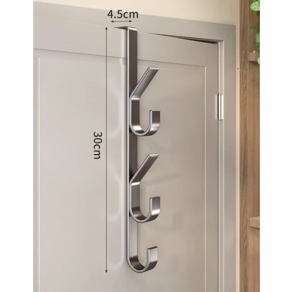 HomeEase Over Door Hook Rack Heavy-Duty