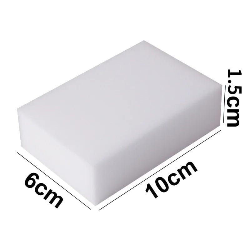 100 Pcs Melamine Magic Eraser Sponges