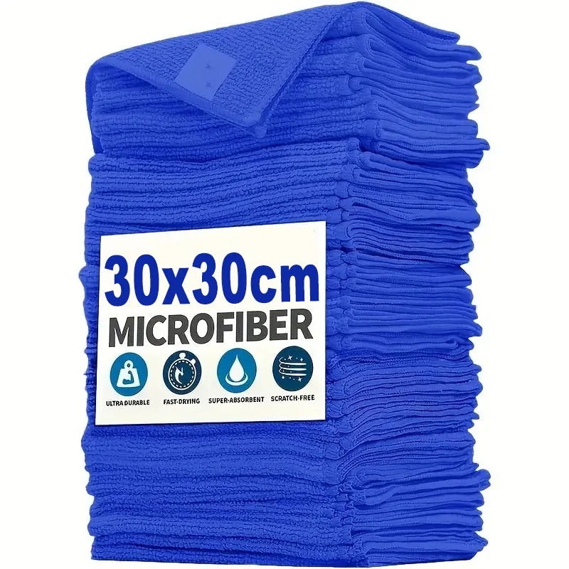 20Pcs Microfiber Towels for Car & Home Cleaning