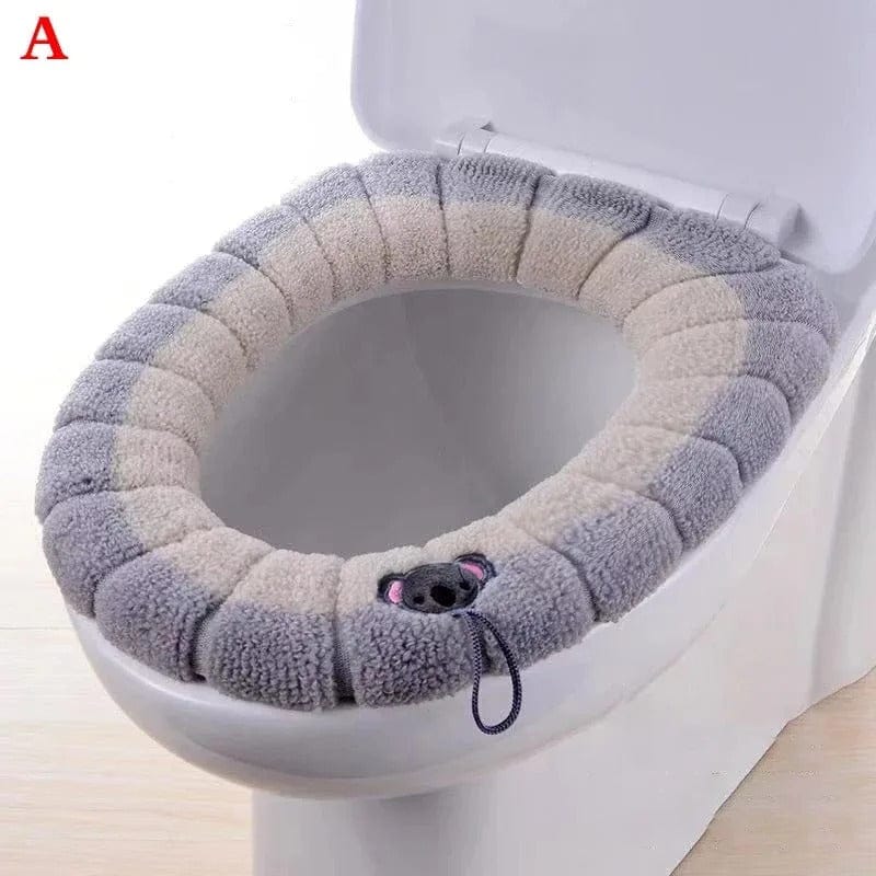 CozySeat Winter Plush Toilet Seat Cover Mat