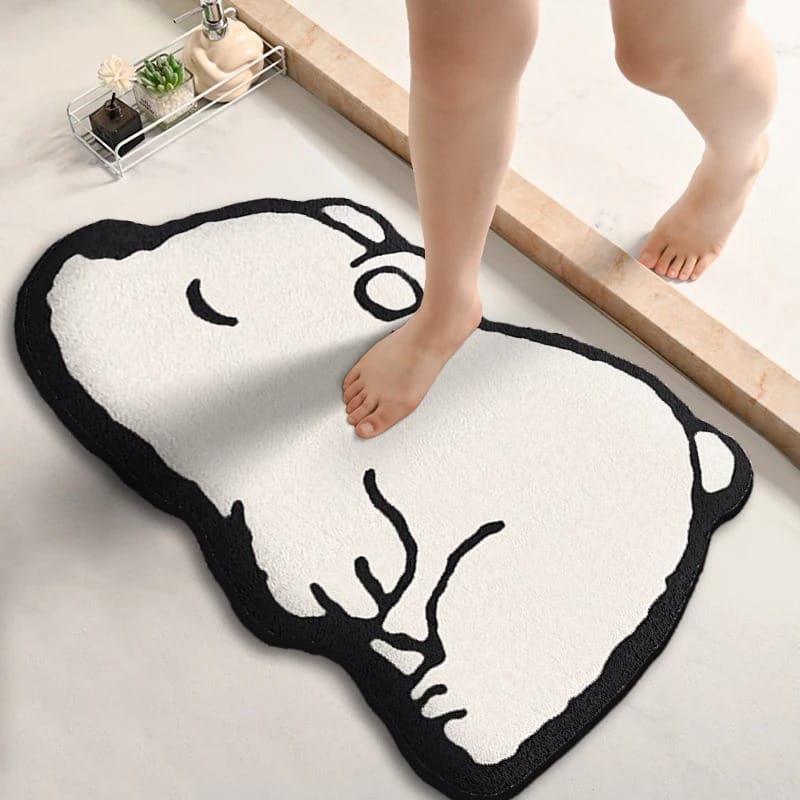 Mascot Cat Anti Slip Bathroom Mat