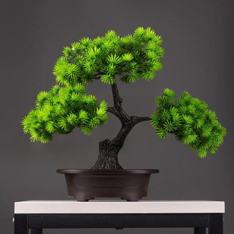 27cm Artificial Pine Bonsai Plant Realistic Indoor Bonsai Tree