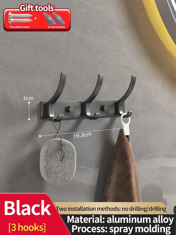 NoDrill SpaceHook Over Door & Wall Hanger