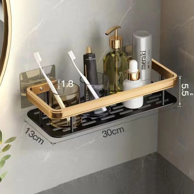 Punch-Free Wall Storage Organizer