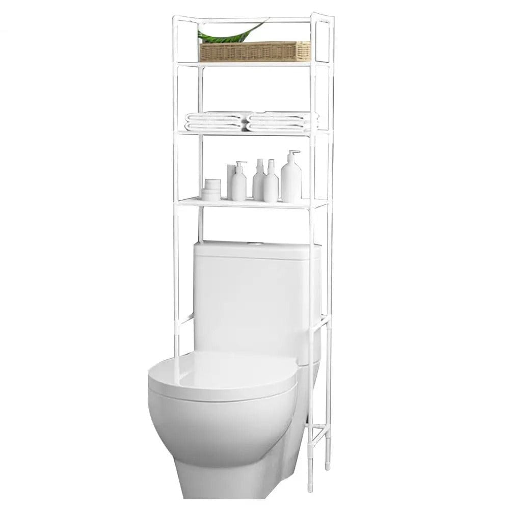 Freestanding Over Toilet Bathroom Storage Rack Multi-Layer Organizer