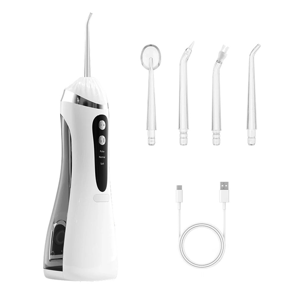 Electric Portable Water Flosser Oral Irrigator for Dental Cleaning