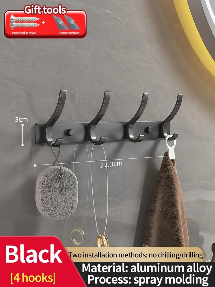 NoDrill SpaceHook Over Door & Wall Hanger