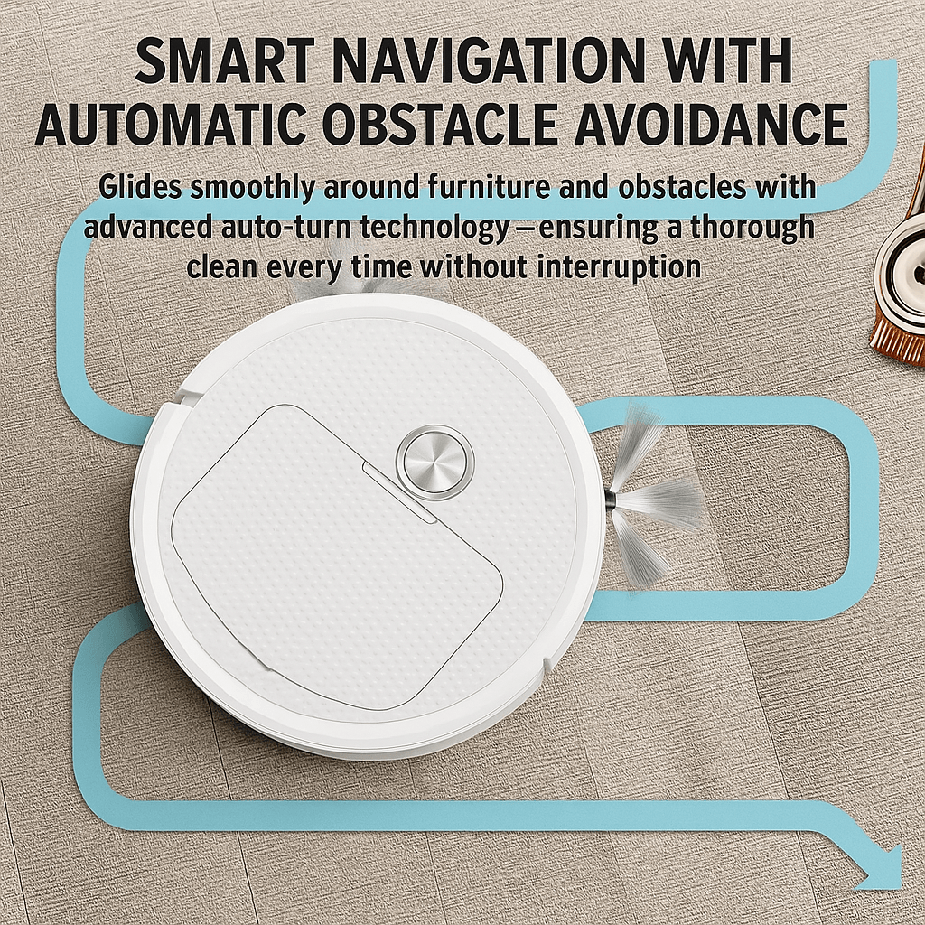 CleanMate 3-in-1 Robot Vacuum
