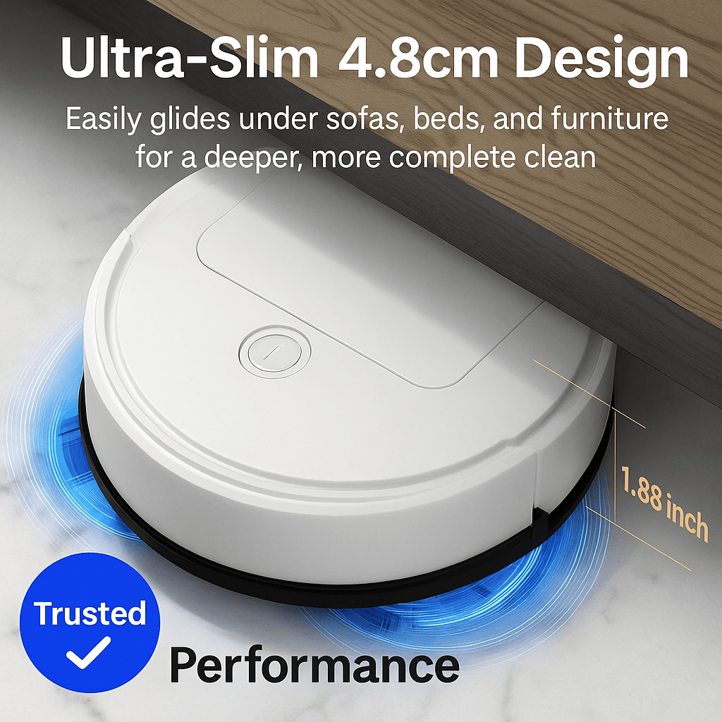 SmartClean 2025 Robot Vacuum